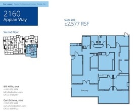 2160 Appian Way, Pinole, CA à louer Plan d’étage– Image 1 sur 1