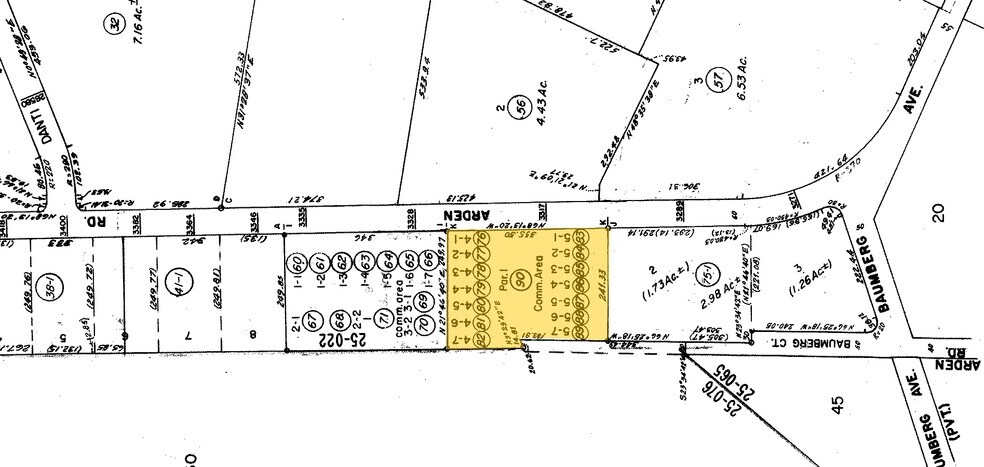 3214-3238 Arden Rd, Hayward, CA à louer - Plan cadastral – Image 3 sur 3