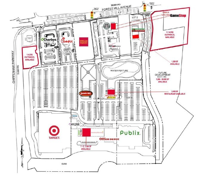 6945 Forest Hill Ave, Richmond, VA à louer - Plan de site – Image 2 sur 2