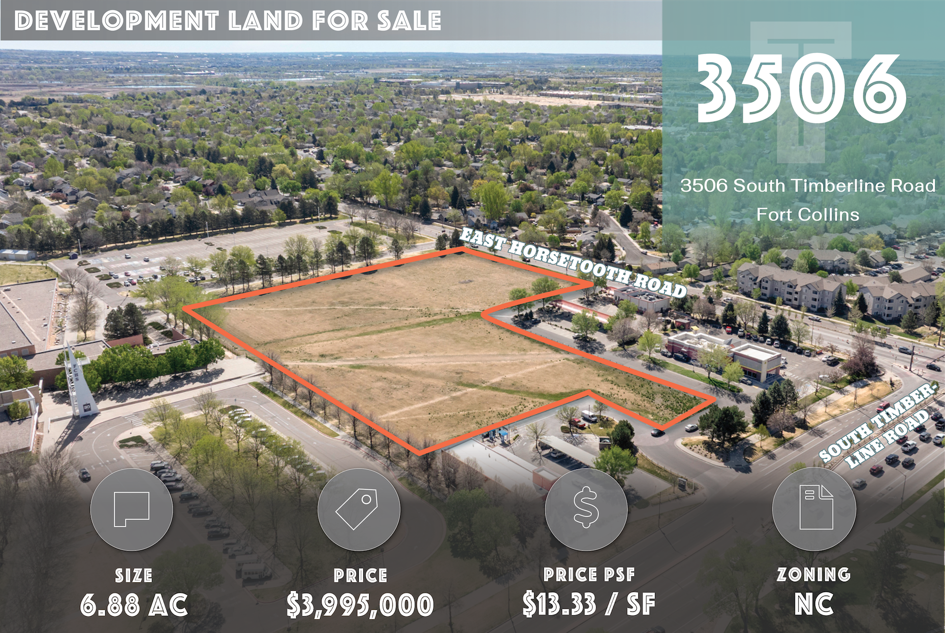 3506 S Timberline Rd, Fort Collins, CO à vendre Photo principale– Image 1 sur 3