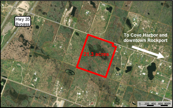 1525 W 12th St, Rockport, TX - Vue aérienne vue de carte - Image1