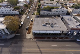 6900 Melrose Ave, Los Angeles, CA - VUE AÉRIENNE  vue de carte