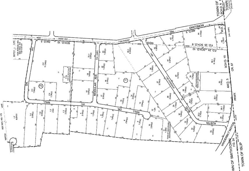 66 Austin Blvd, Commack, NY à vendre - Plan cadastral – Image 3 sur 10