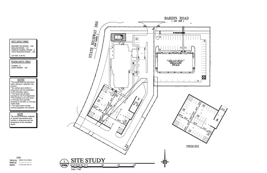 4110 State Hwy 360, Grand Prairie, TX à vendre - Plan de site – Image 3 sur 8