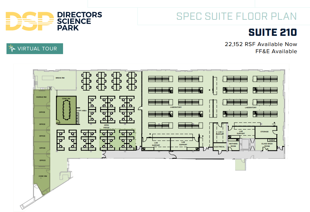 4930 Directors Pl, San Diego, CA à louer Plan d’étage– Image 1 sur 1