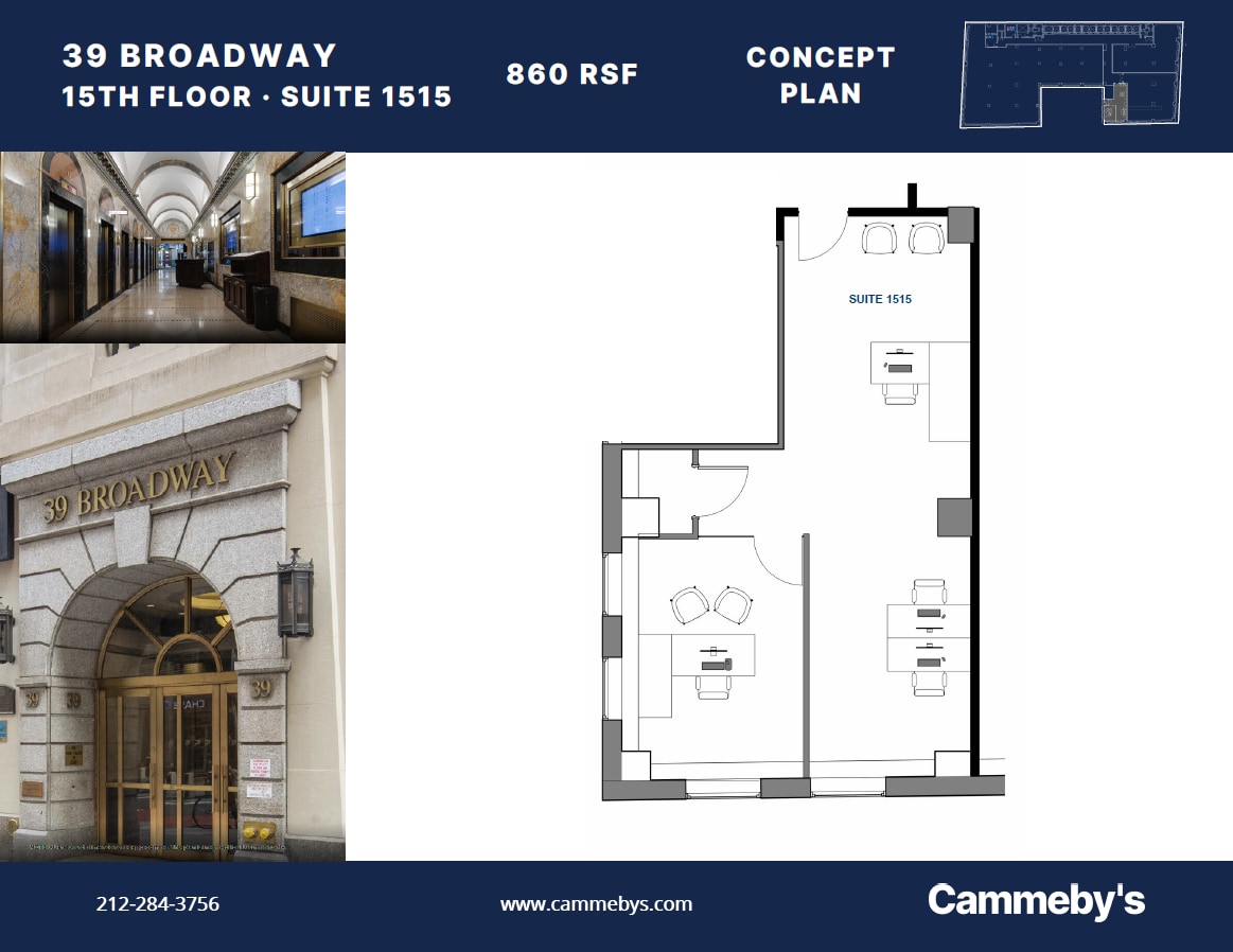 39 Broadway, New York, NY à louer Plan d’étage– Image 1 sur 1