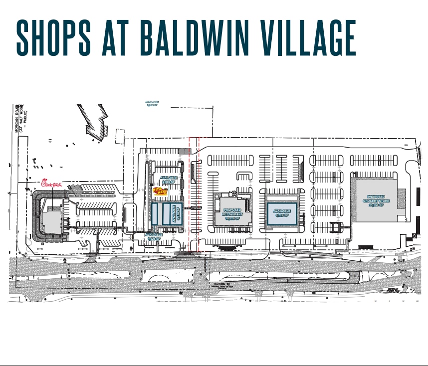 Baldwin & Judah Rd, Orion Township, MI à louer Plan d’étage– Image 1 sur 1