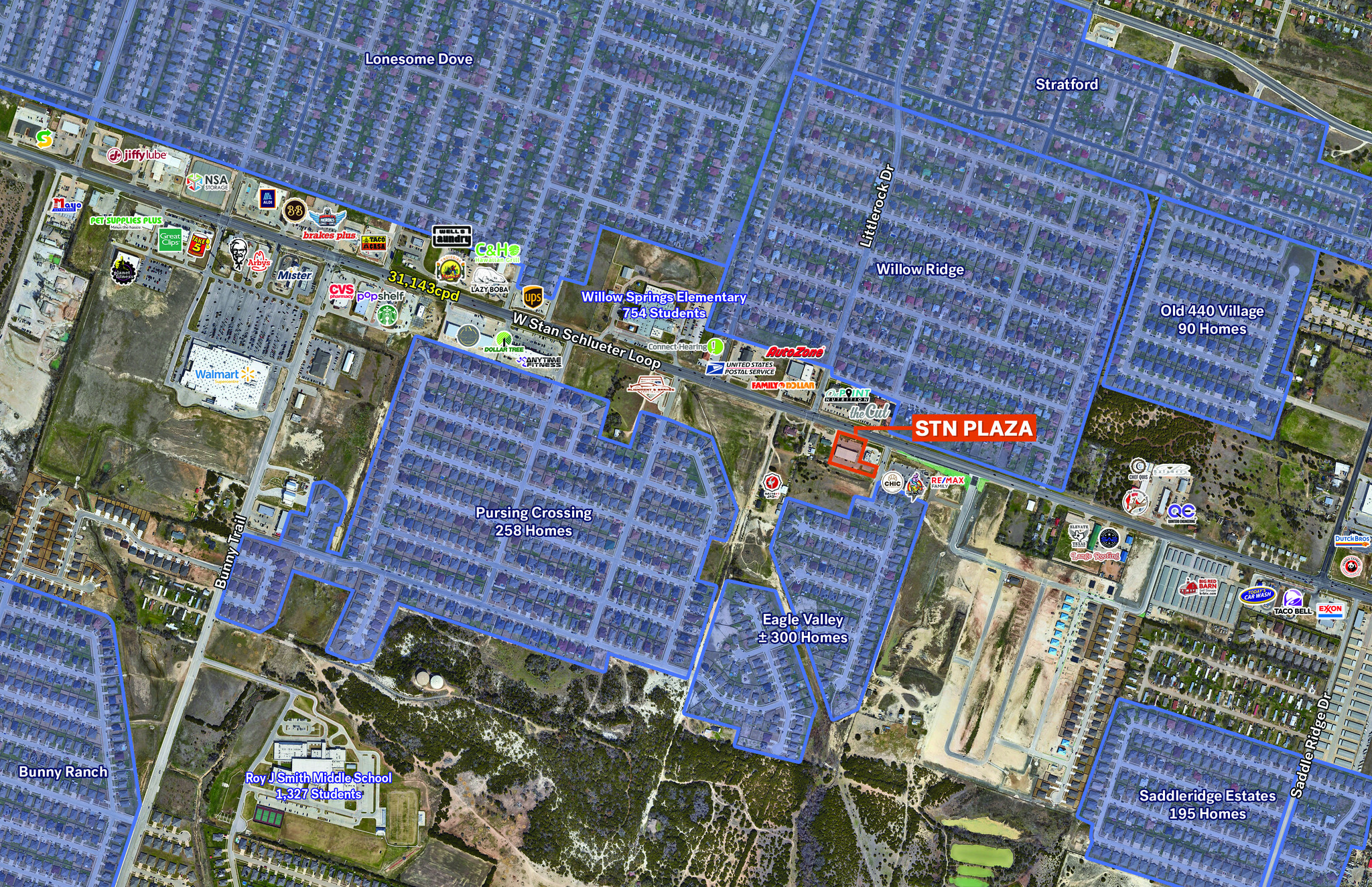 2102 W Stan Schlueter Loop, Killeen, TX à louer Photo de l’immeuble– Image 1 sur 4