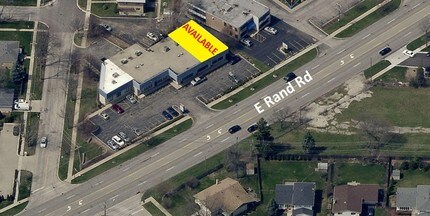 299-303 E Rand Rd, Mount Prospect, IL - VUE AÉRIENNE  vue de carte - Image1