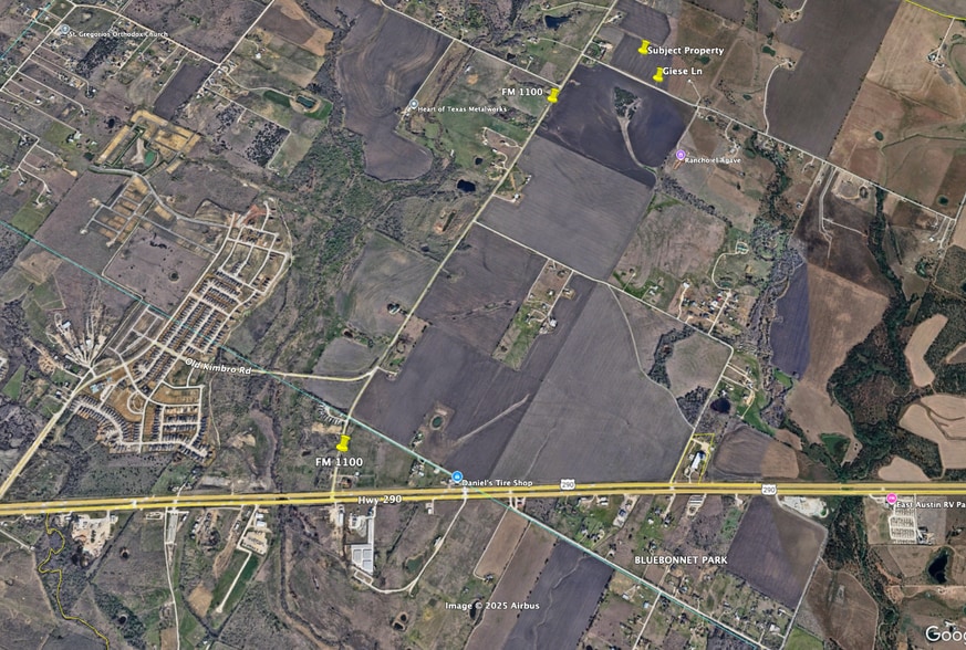 FM 1100, Manor, TX à vendre - Aérien – Image 1 sur 4