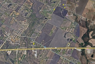 FM 1100, Manor, TX - VUE AÉRIENNE  vue de carte - Image1