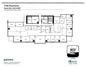 1100 Peachtree St Ne, Atlanta, GA à louer Plan d’étage– Image 1 sur 1