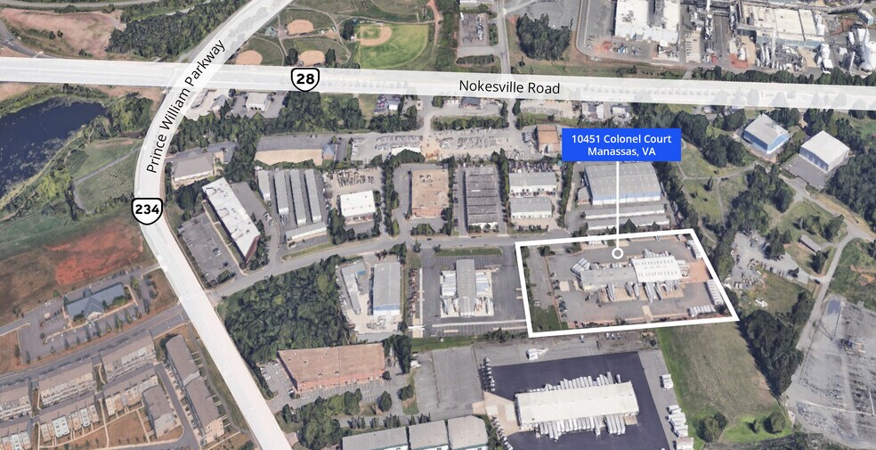 10451 Colonel Ct, Manassas Park, VA à louer - Aérien – Image 3 sur 6