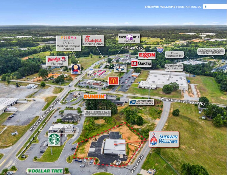 175 Bates st, Fountain Inn, SC à vendre - Photo de l’immeuble – Image 3 sur 5