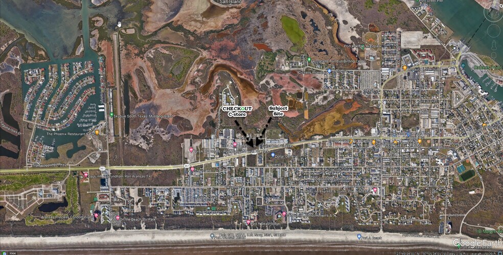 1960 State Hwy 361 hwy, Port Aransas, TX à vendre - Aérien – Image 1 sur 6