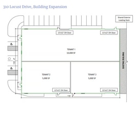 310-316 Locust Dr, Verona, WI à louer Plan d’étage– Image 2 sur 4