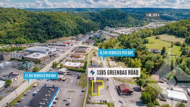 1385 Greenbag Rd, Morgantown, WV - Vue aérienne vue de carte