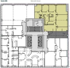 2055 Rue Peel, Montréal, QC à louer Plan d’étage– Image 1 sur 1
