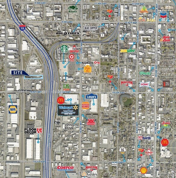 1178 S 500 W, Salt Lake City, UT à louer - Aérien – Image 2 sur 2