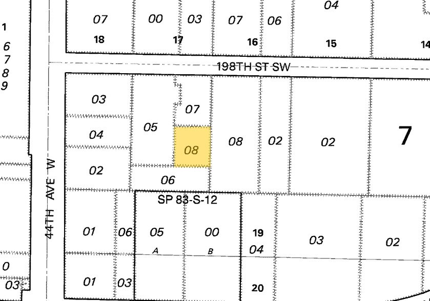 4230 198th St SW, Lynnwood, WA à louer - Plan cadastral – Image 2 sur 5