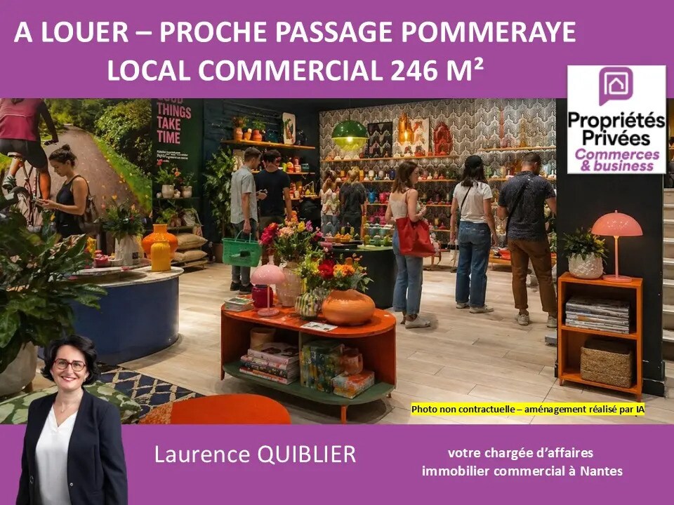 Local commercial dans Nantes à louer Photo de l’immeuble– Image 1 sur 11