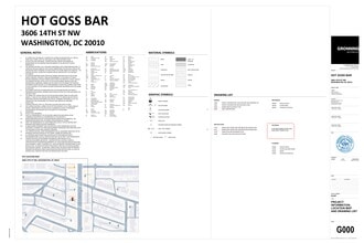 3606 14th St NW, Washington, DC à louer Plan de site– Image 2 sur 3