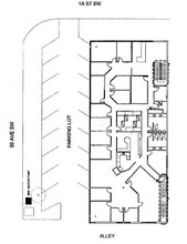 6001 1A St SW, Calgary, AB à louer Plan d’étage– Image 1 sur 1