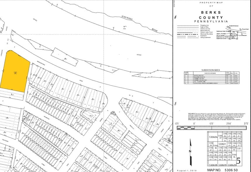100-128 Lancaster Ave, Reading, PA à vendre - Plan cadastral – Image 2 sur 2