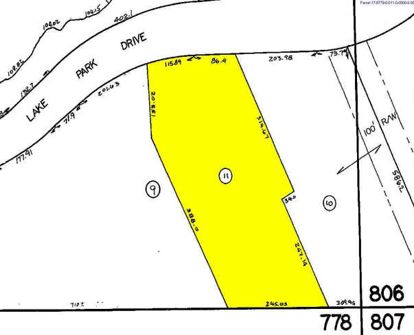 2233 SE Lake Park Dr, Smyrna, GA à louer - Plan cadastral – Image 2 sur 7