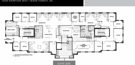 12316 Hampton Way, Wake Forest, NC à louer Plan d’étage– Image 1 sur 11