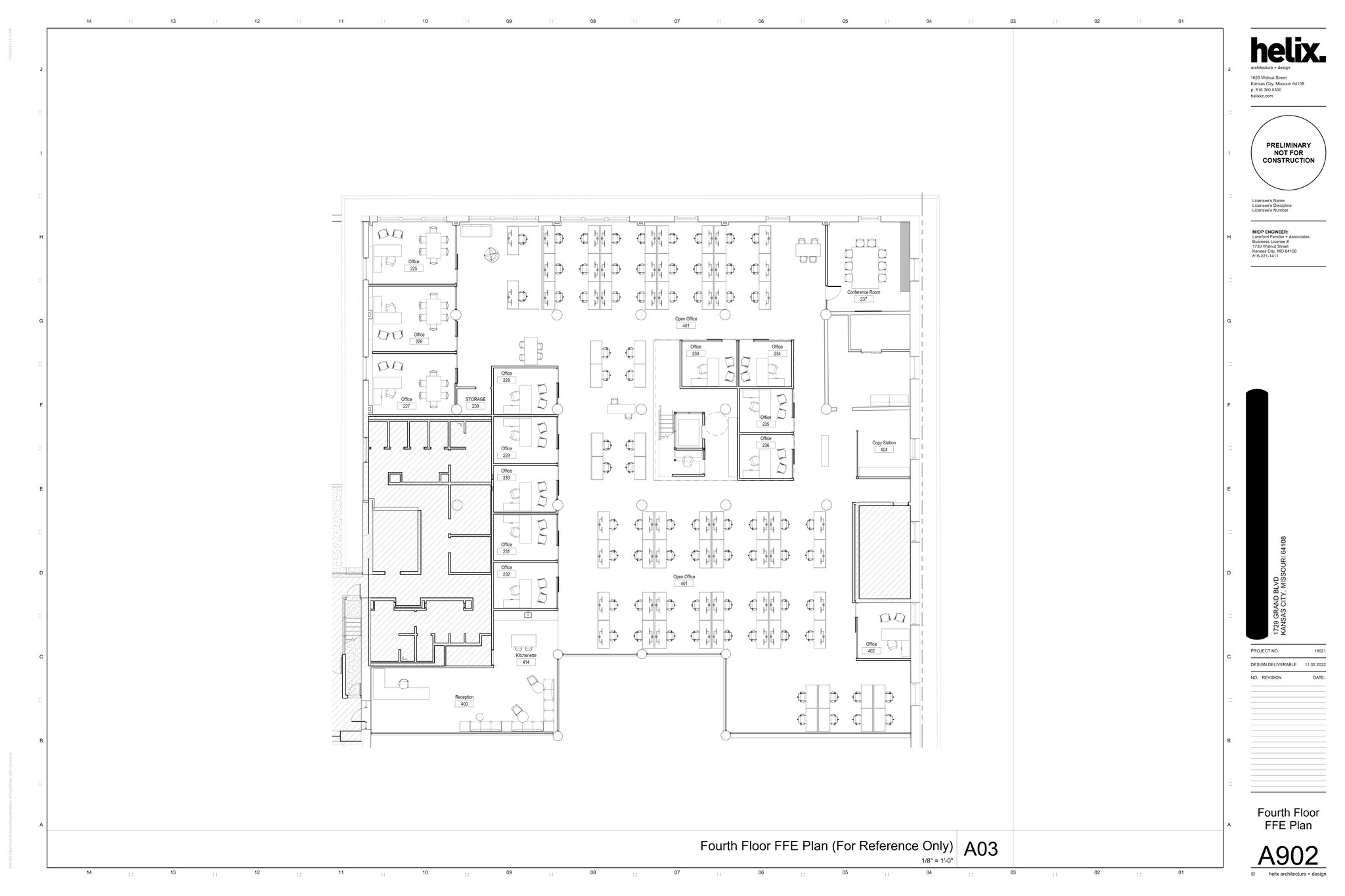 1729 Grand Blvd, Kansas City, MO à louer Plan de site– Image 1 sur 1