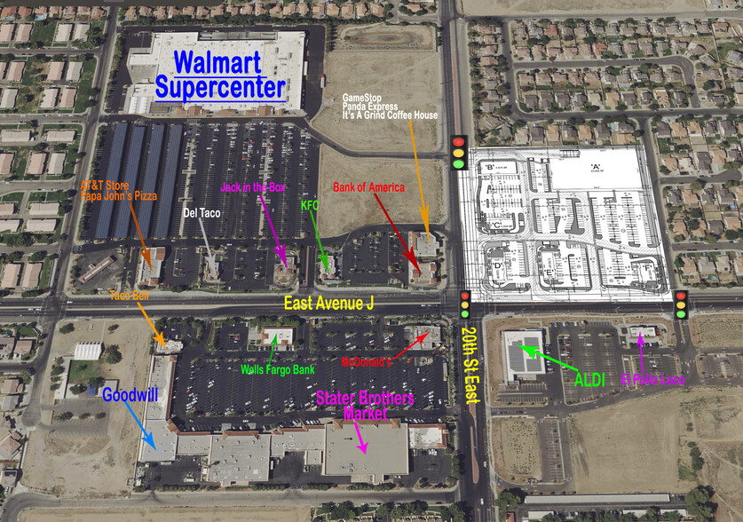 2015 East Avenue J, Lancaster, CA à louer - Photo de l’immeuble – Image 1 sur 3