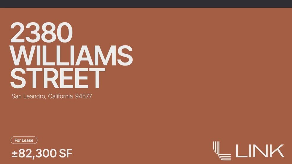 2380 Williams St, San Leandro, CA à louer - Vidéo sur l’annonce professionnelle – Image 3 sur 14