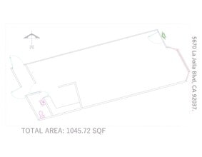 5670 La Jolla Blvd, La Jolla, CA à louer Plan de site– Image 1 sur 1