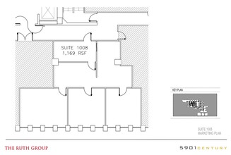 5901 W Century Blvd, Los Angeles, CA à louer Plan d’étage– Image 1 sur 1