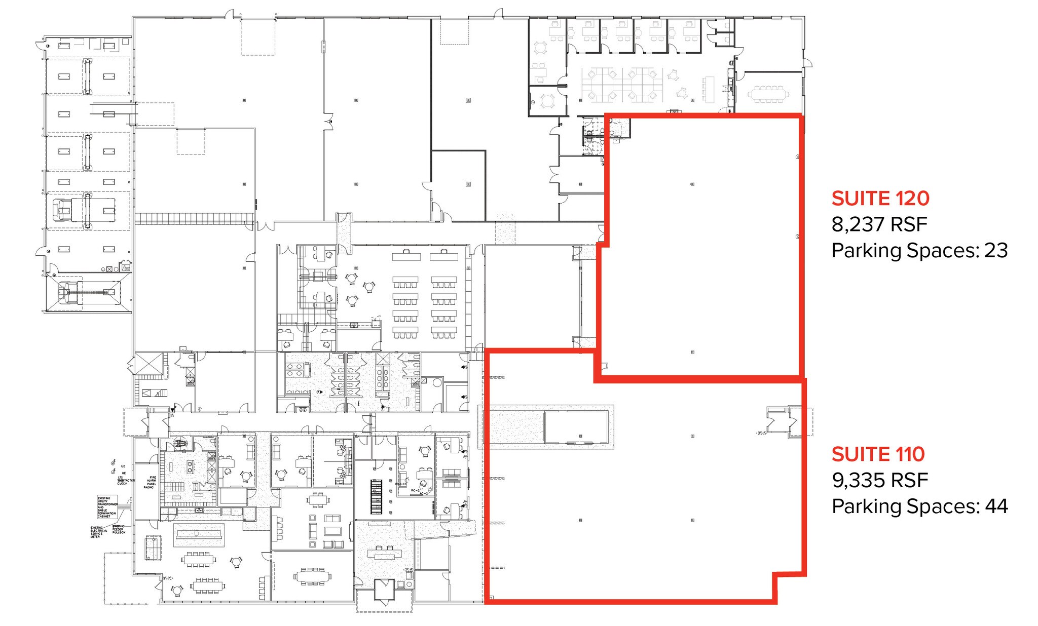 980 Elkton Dr, Colorado Springs, CO à louer Plan d’étage– Image 1 sur 2
