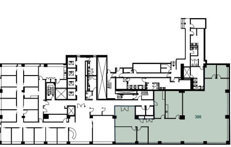 1010 Rue Sherbrooke O, Montréal, QC à louer Plan d’étage– Image 1 sur 1