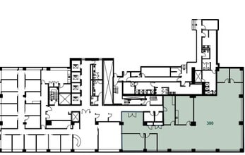 1010 Rue Sherbrooke O, Montréal, QC à louer Plan d’étage– Image 1 sur 1