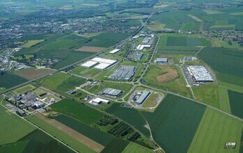Tilloy-lez-Cambrai - Vue aérienne vue de carte