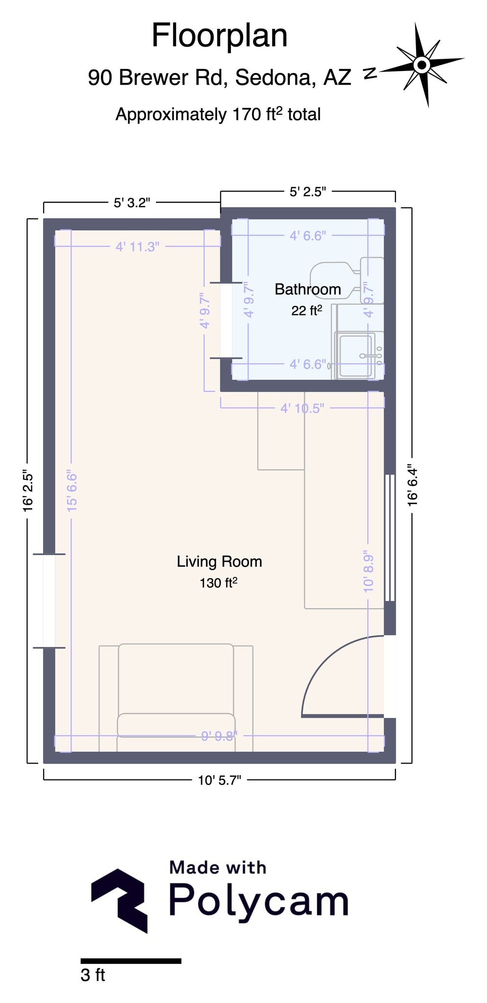 90 Brewer Rd, Sedona, AZ à louer Plan de site– Image 1 sur 14