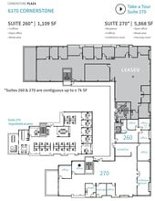 6160 Cornerstone Ct E, San Diego, CA à louer Plan d’étage– Image 1 sur 4