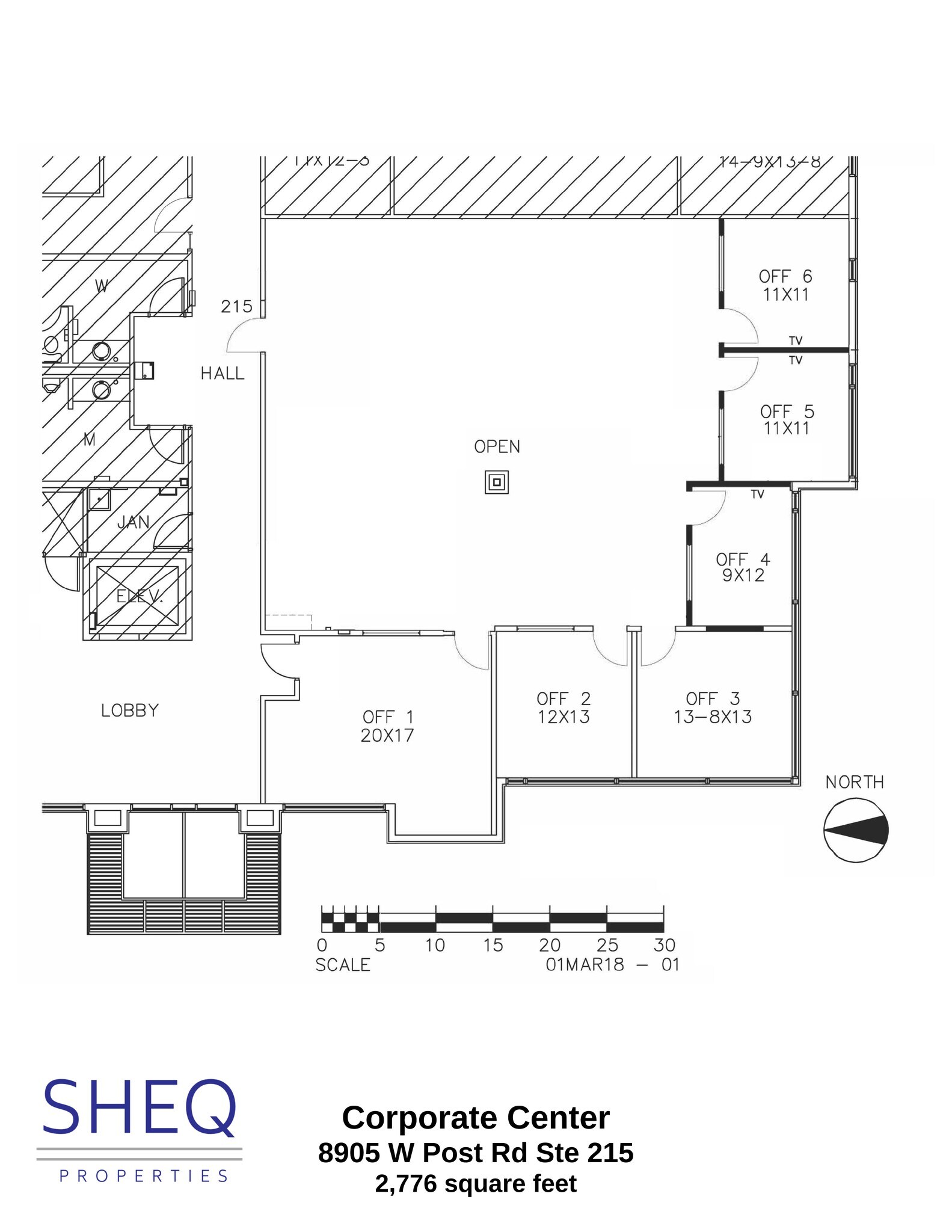 8905 W Post Rd, Las Vegas, NV à louer Plan de site– Image 1 sur 10