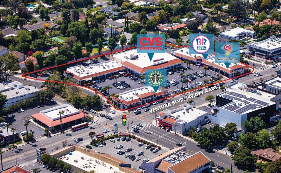 Encino Oaks Shopping Center portefeuille de 3 biens à vendre sur LoopNet.fr - Photo de l’immeuble – Image 1 sur 6