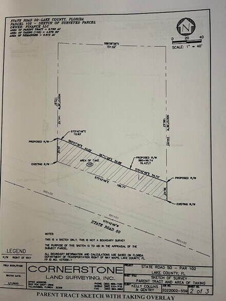 W Broad St, Groveland, FL à vendre - Plan de site – Image 3 sur 12