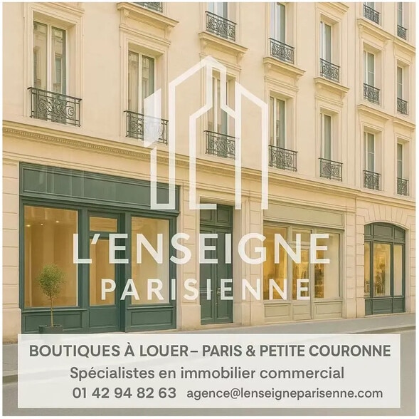 Local commercial dans Paris à vendre - Photo de l’immeuble – Image 1 sur 1