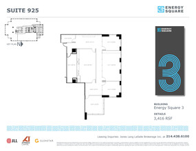 6688 N Central Expy, Dallas, TX à louer Plan d’étage– Image 1 sur 1