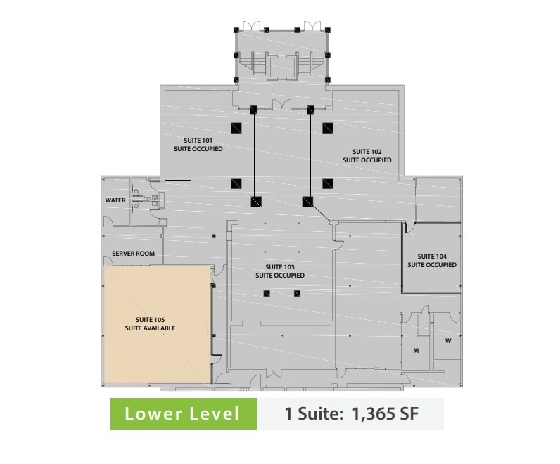 1 E Benton St, Aurora, IL à louer Plan d’étage– Image 1 sur 1