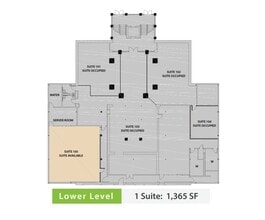 1 E Benton St, Aurora, IL à louer Plan d’étage– Image 1 sur 1