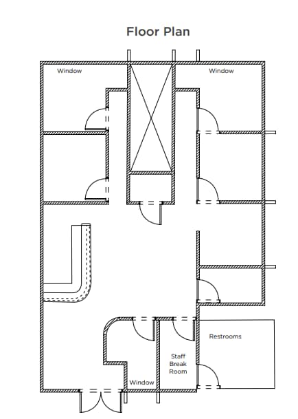 2421-2431 Park Blvd, Palo Alto, CA à louer Plan d’étage– Image 1 sur 1