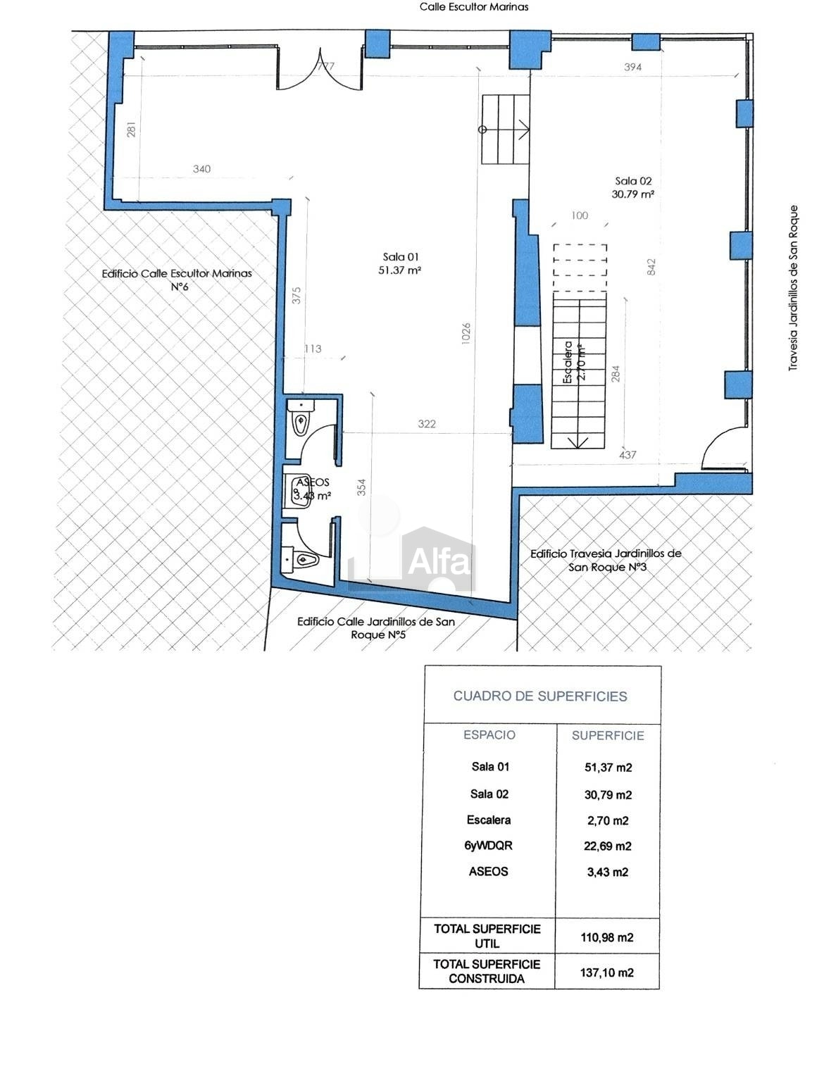 Local commercial dans Segovia, Segovia à louer Plan de site– Image 1 sur 2